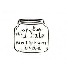 Save the Date - Mason Jar